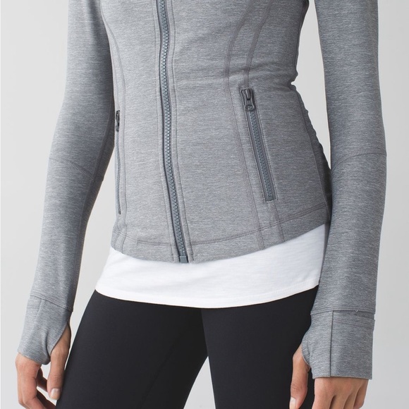 Lululemon Define Jacket - Luon, Heathered Slate - Picture 5 of 14